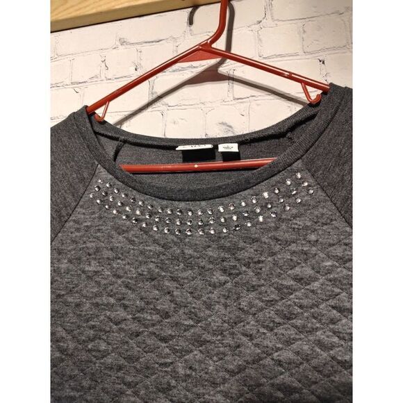 Cato quilted quality sweatshirt size large - Picture 2 of 5